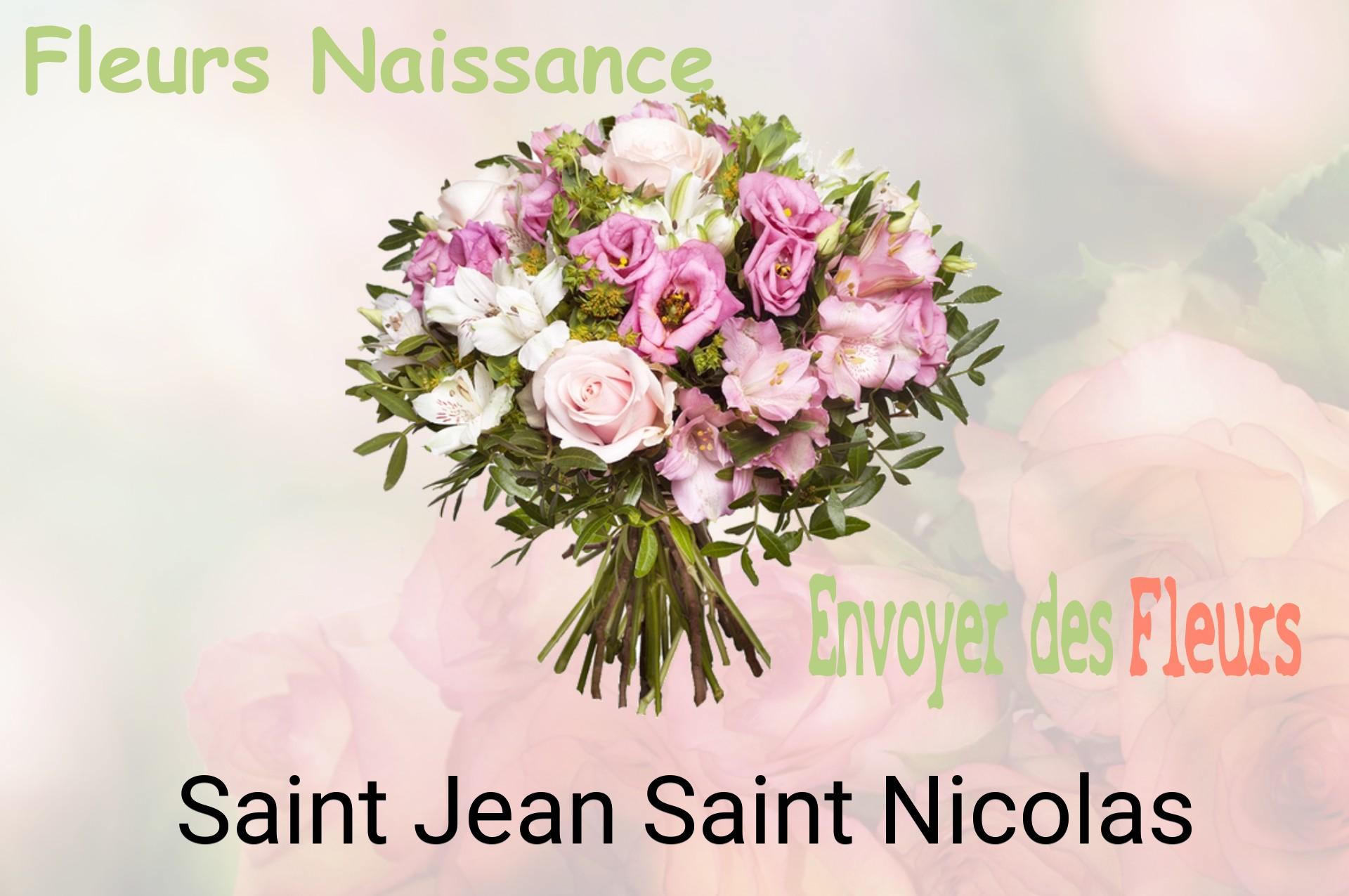 Bouquet de fleurs de naissance livré à Saint-Jean-Saint-Nicolas