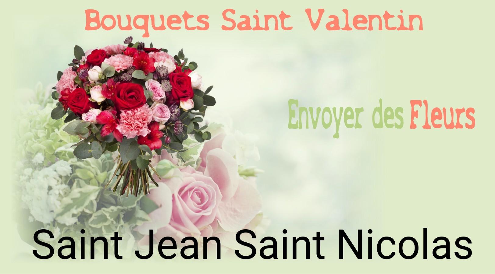 Roses de Saint-Valentin livrées à Saint-Jean-Saint-Nicolas